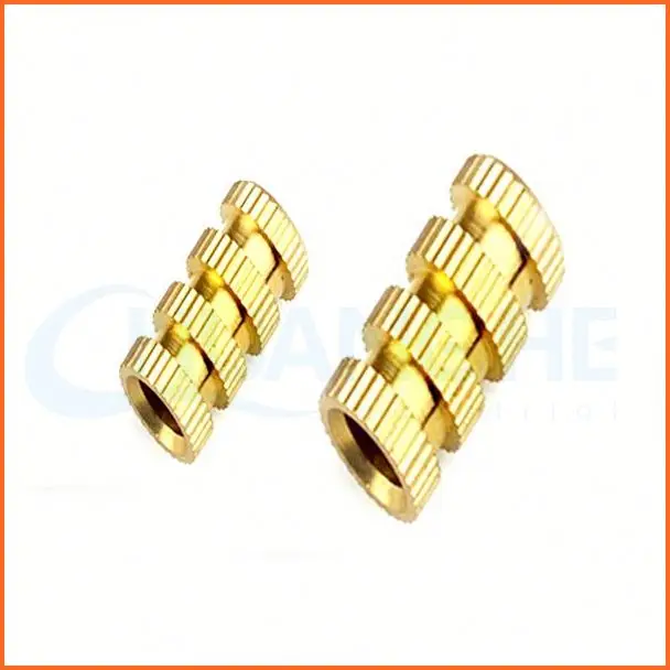 Регулировочная гайка из латуни рифленая