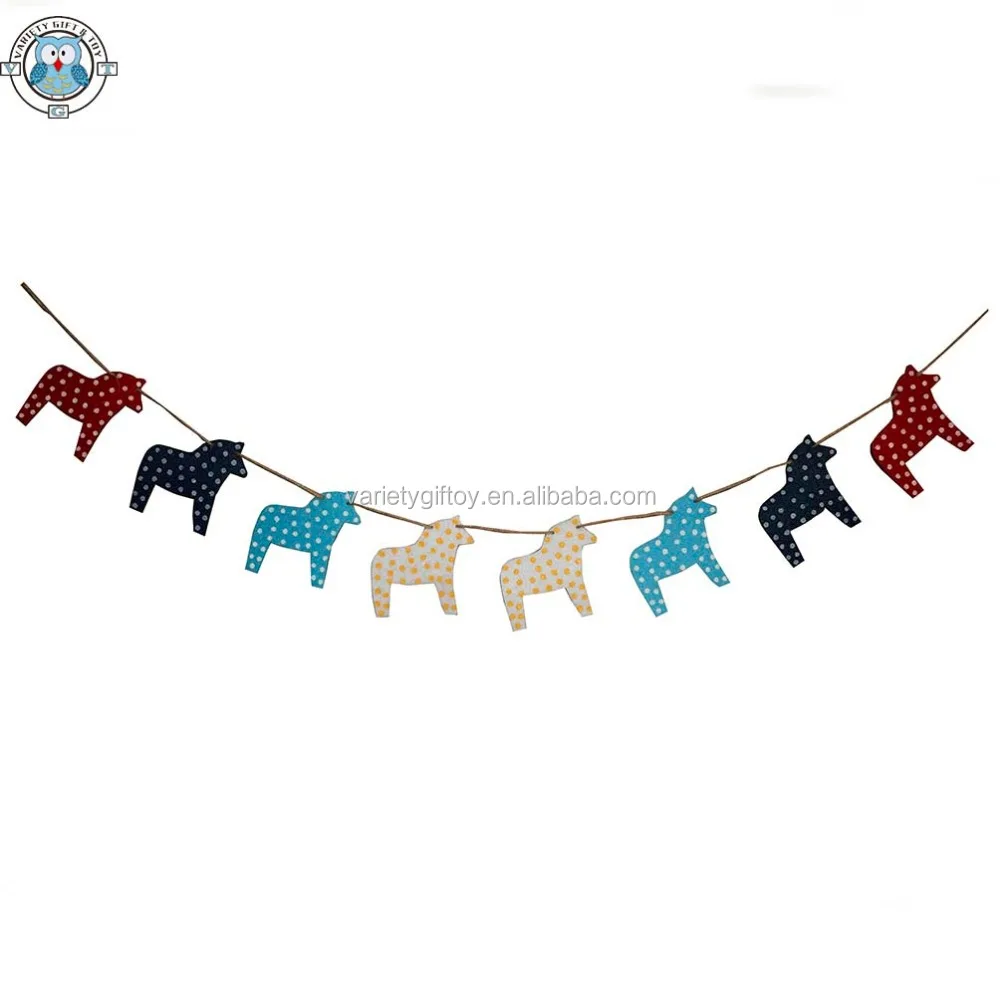 ECO FRIENDLY LASER CUT FELT CHRISTMAS REINDEER SHAPE GARLAND/BUNTING/BANNER FOR CHRISTMAS HOME DECORATION