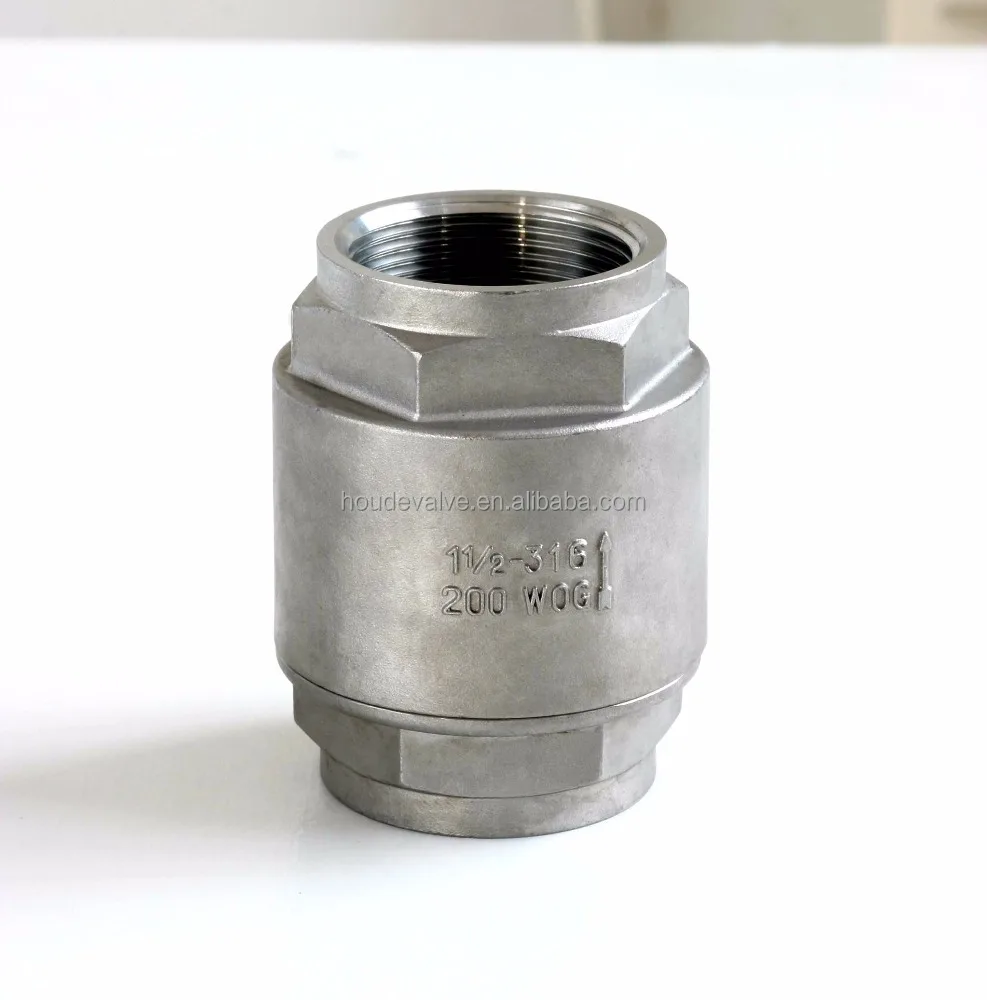 
Many types wide used high quality best price stainless steel vertical ball check valve 