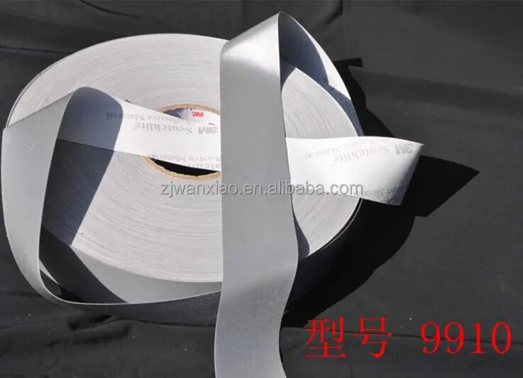 3m reflective tape for clothing High Visibility Industrial wash  9910 Reflective Fabric Tape