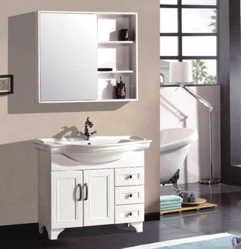 Bathroom Vanities Floor Standing PVC Cabinet HS-8008
