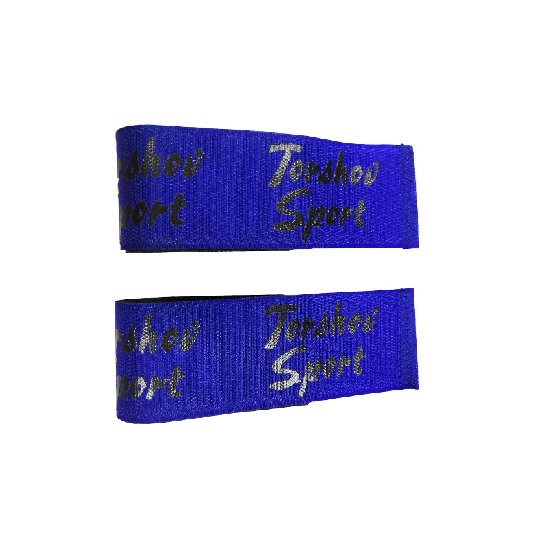 Custom Deluxe Rubber alpine skiing hook loop ski straps