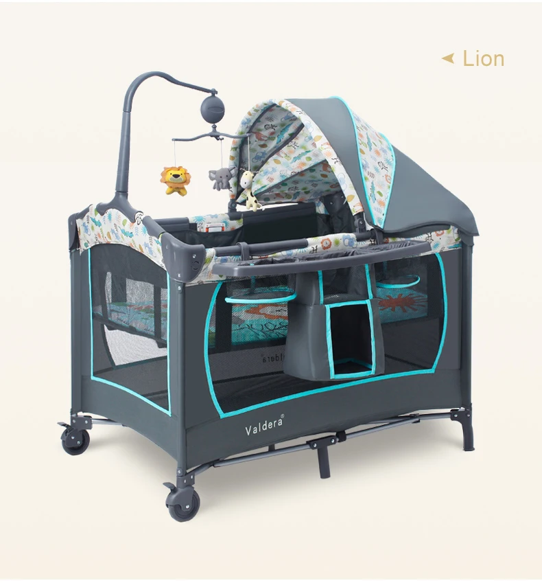Многофункциональная детская кроватка легко складывается портативная детская колыбель с Заводской ценой детская кровать