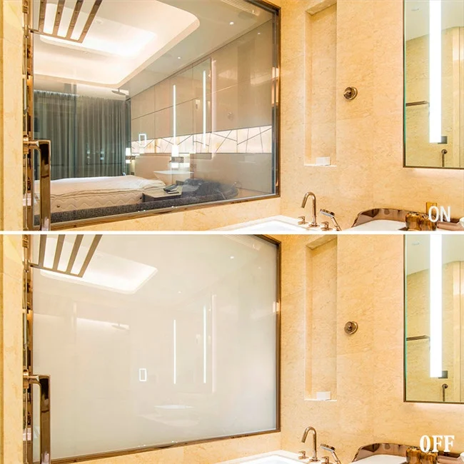 Car license plate switchable pdlc smart film