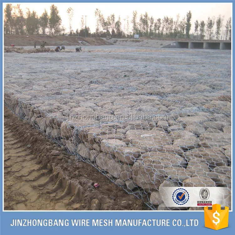
200x30x30cm size 50x100mm mesh galfan welded gabion 