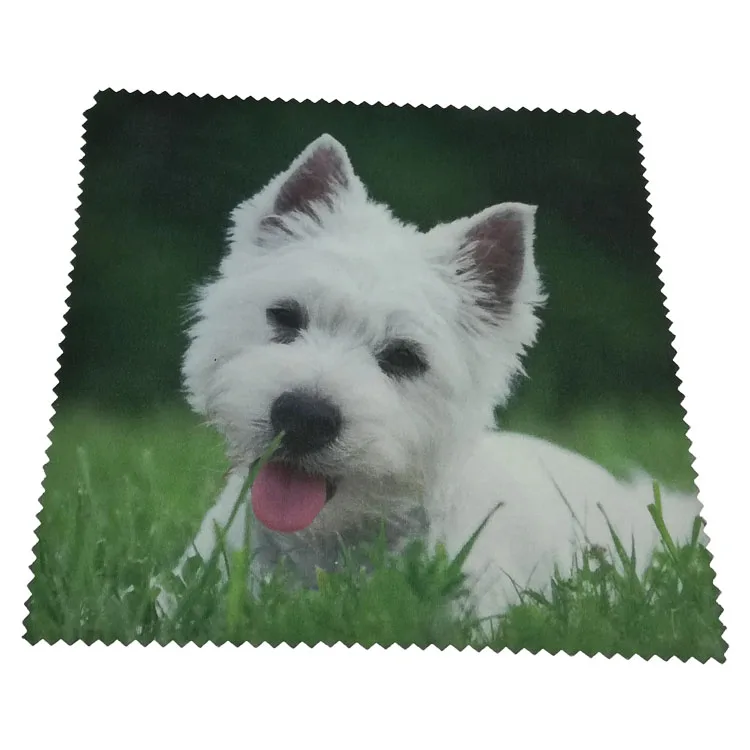 
Custom Print Microfiber Glasses Cleaning Cloth 