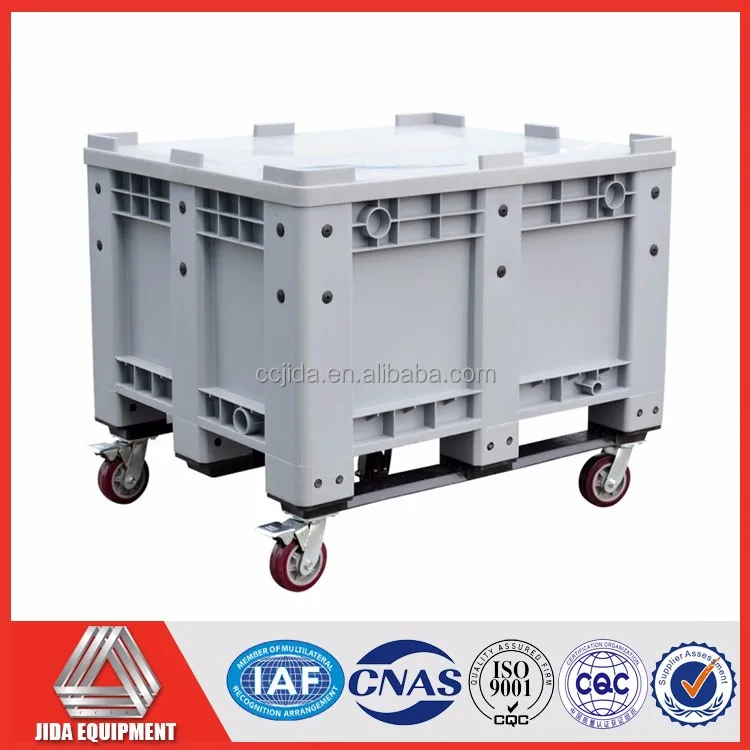 Склад для хранения пластиковых использовать фрукты части бункеров для продажи