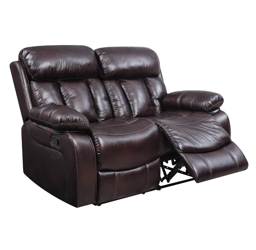 European best selling style 3+2+1 seven seats with soft back cushion seat living room leather recliner sofa set
