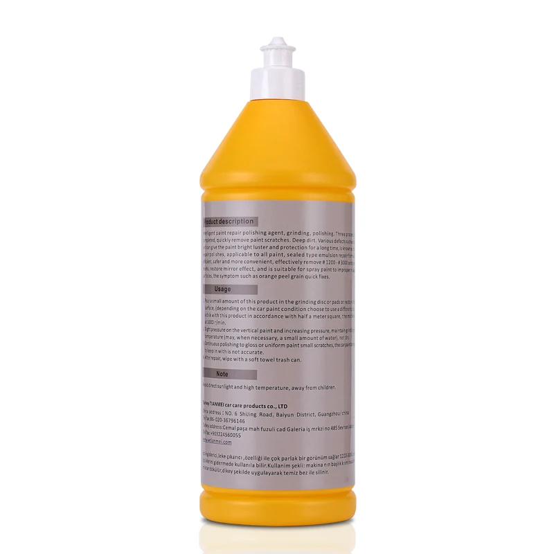 Hottest Selling 1.2L Scratch Removing Gold Polish Wax