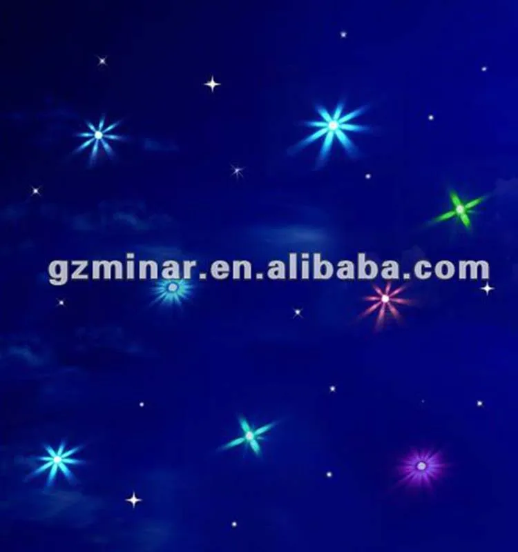 Оптоволоконное звездное небо