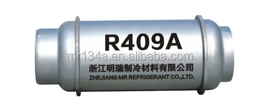 
R409a refrigerant gas Environmental Friendly Refrigerant Gas R409 pure refrigerant gas R409 