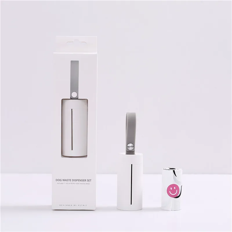 
Wholesale PETKIT Biodegradable Dog Waste Bags with Dispenser and Leash clip 