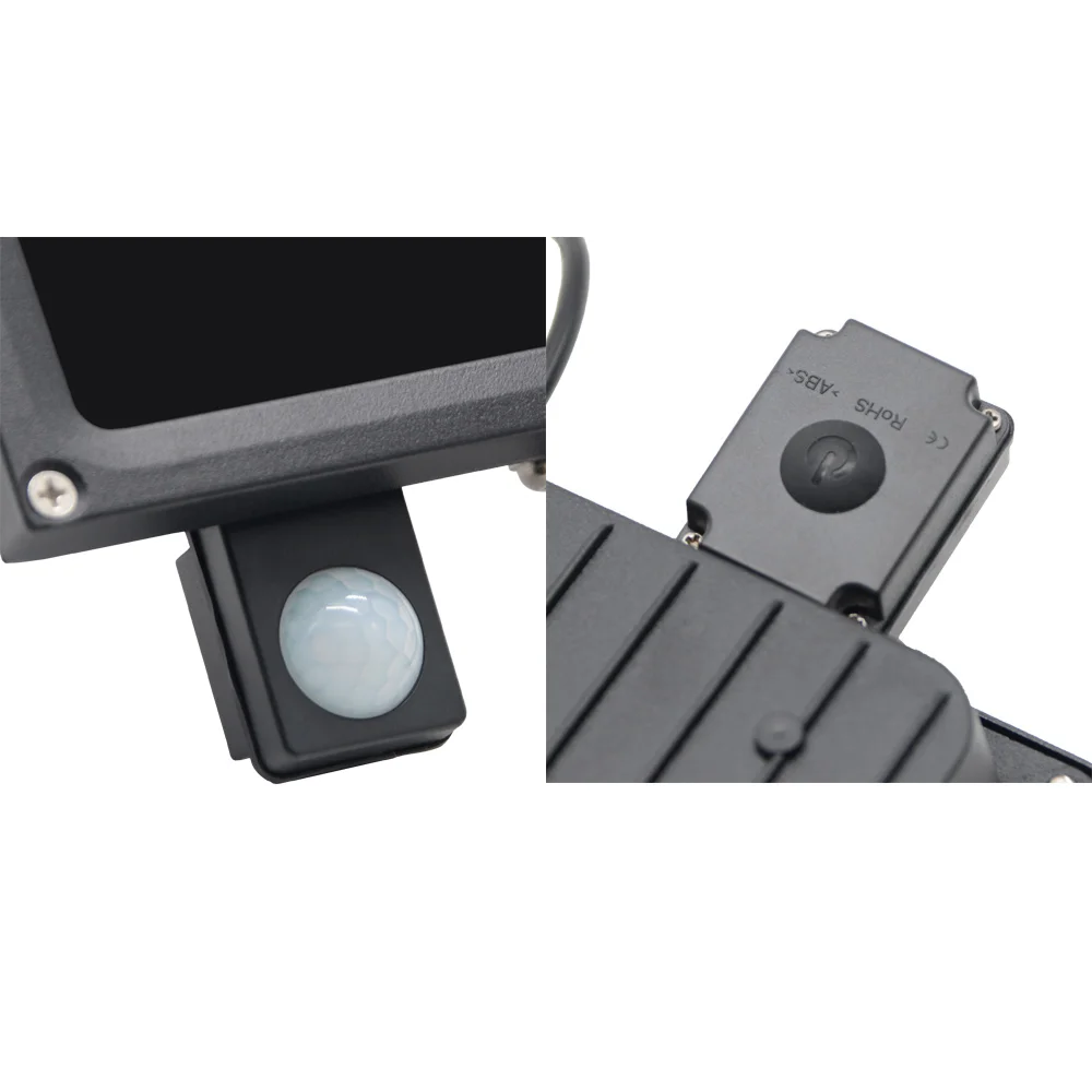 6 W solar panel 6000mah rechargeable outdoor LED solar motion sensor lamp