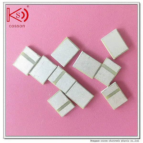 6*8*1mm rectangle piezoceramic element for medical devices