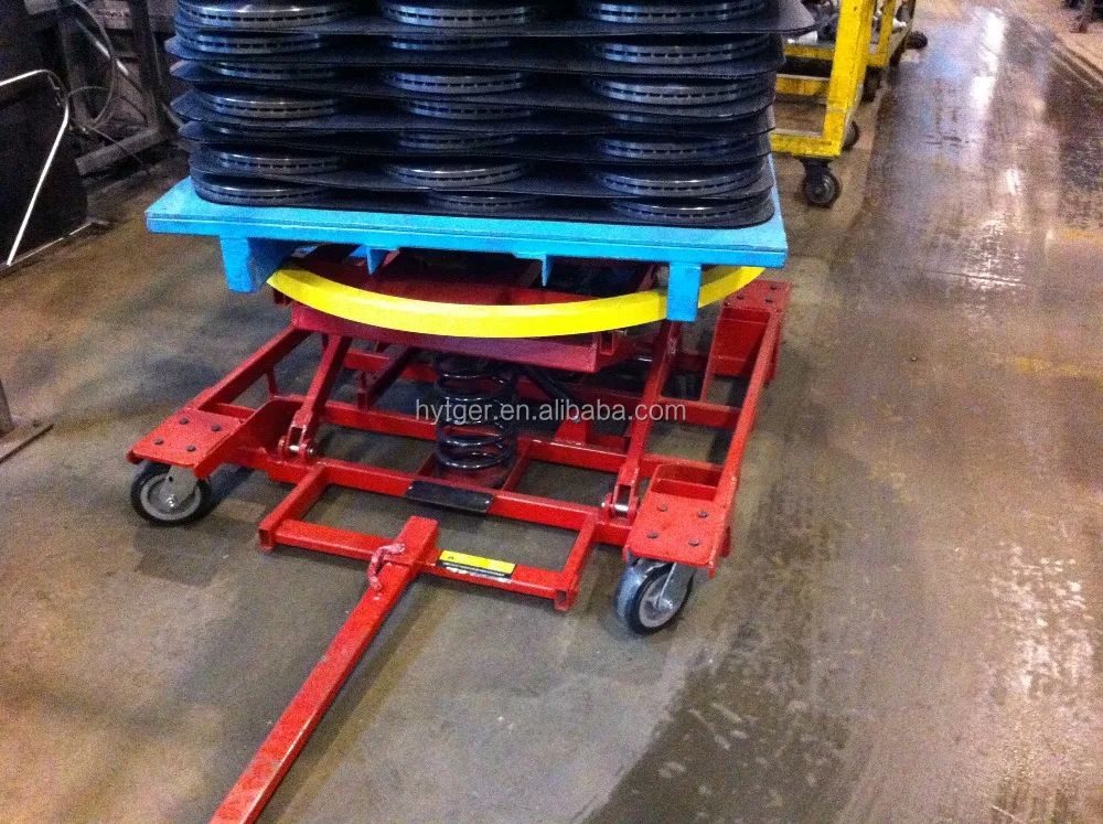 Новый Прибывший Вращающийся Электрический Ножничный Подъемный Стол с Зарядным Устройством