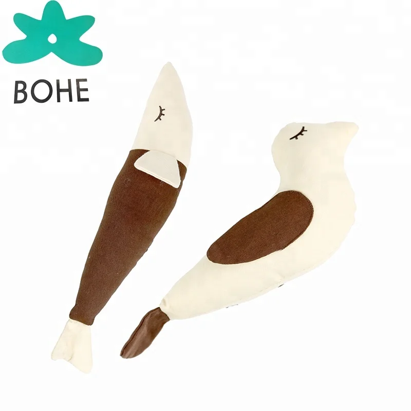 LUVP+K Durable and colorful soft cotton material pet toy cat scratcher plush toy cat toy shark