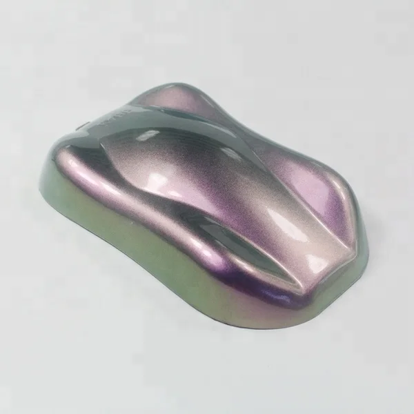 Hot sale Colors shift Chameleon Pearlescent Pigments in powder Green/Gold/White multi-color shifts from China