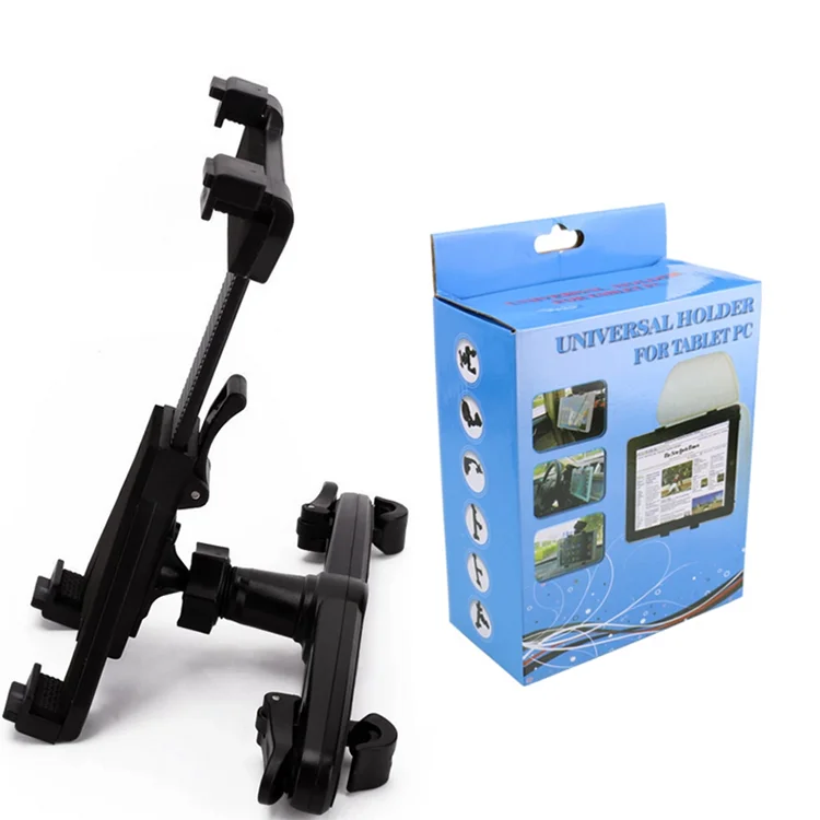 OBSHI High quality 360 degree tablet mount car headrest holder for Ipad PC