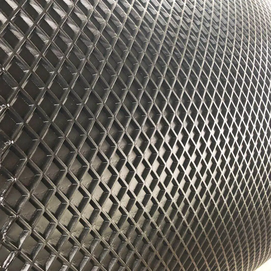 China factory price Antislip rubber mat with customized stripe and pattern
