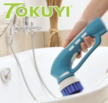 Spin Scrubber, Turbo Scrub Rechargeable Scrubber Cleaning Brush Cleaning Tool for Bathroom, Floor, Wall