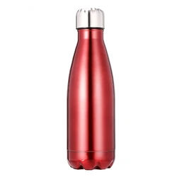 Hot Sale Double Wall Water Bottle With Lid Wholesale Insulated Cola Shaped Yoga Eco Life Sports Water Bottle