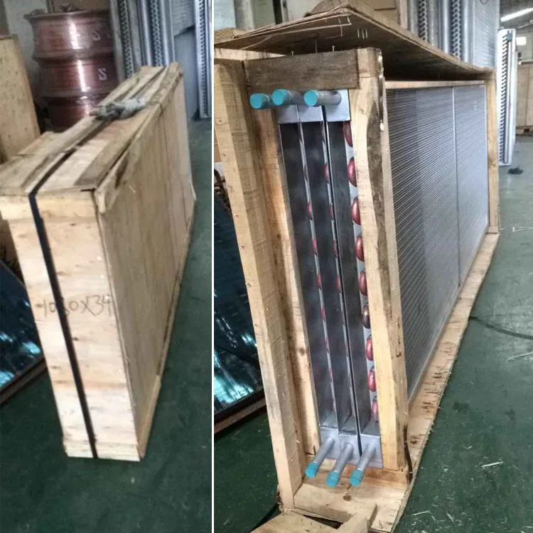 Corrugated Fin Split Air Conditioner Evaporator Coil for Refrigeration