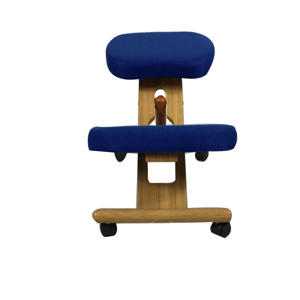 
Adjustable Ergonomic Office Kneeling Home Stool High Quality Wooden Posture Correction Positive Knee Chair 