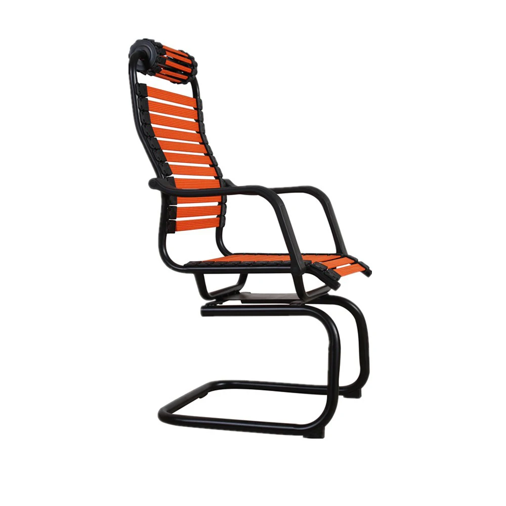 Офисный стул для отдыха с высокой спинкой без колес OS-6005