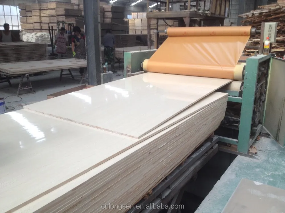 1220x2440x18mm Falcate core(1st Grade) Melamine Blockboard