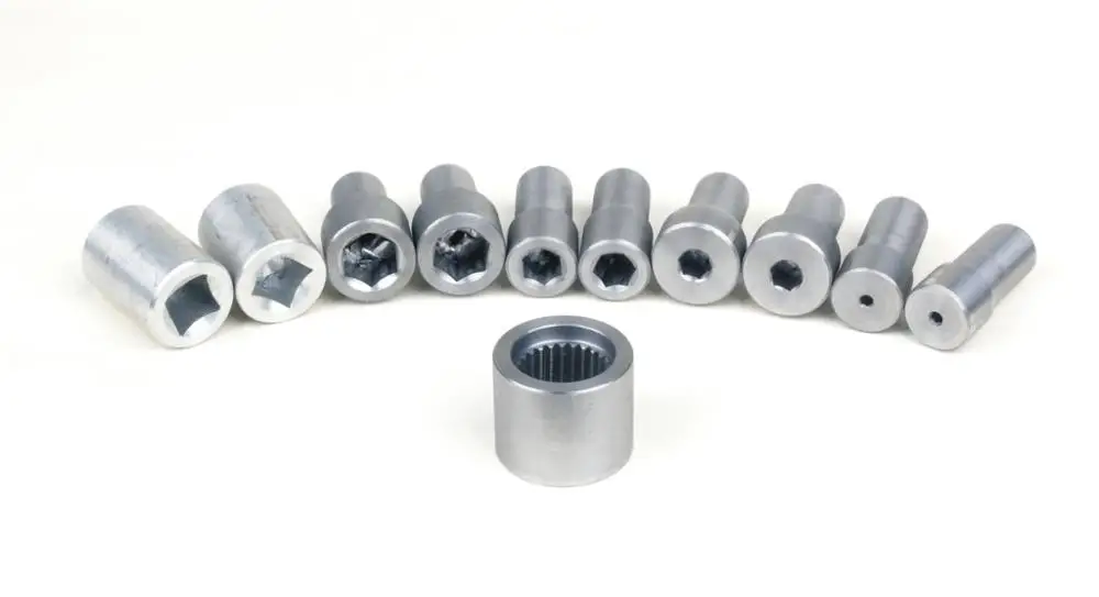 
Metal broaching hex processing rotary broach tool 