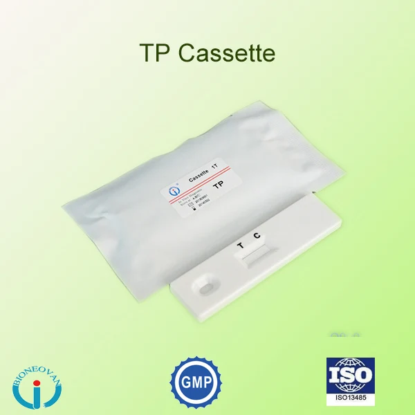 Наборы для быстрого тестирования, кассета TP, тест tp vdrl syphilis