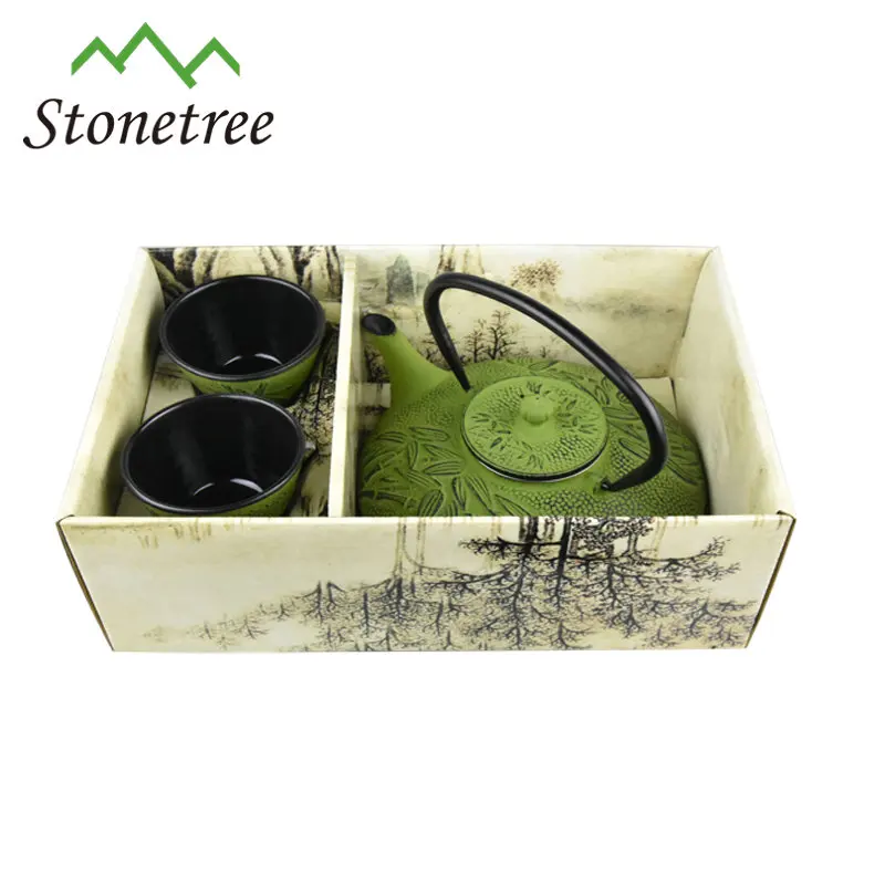 Wholesale New Style Enamel Coated Cast Iron Teapot