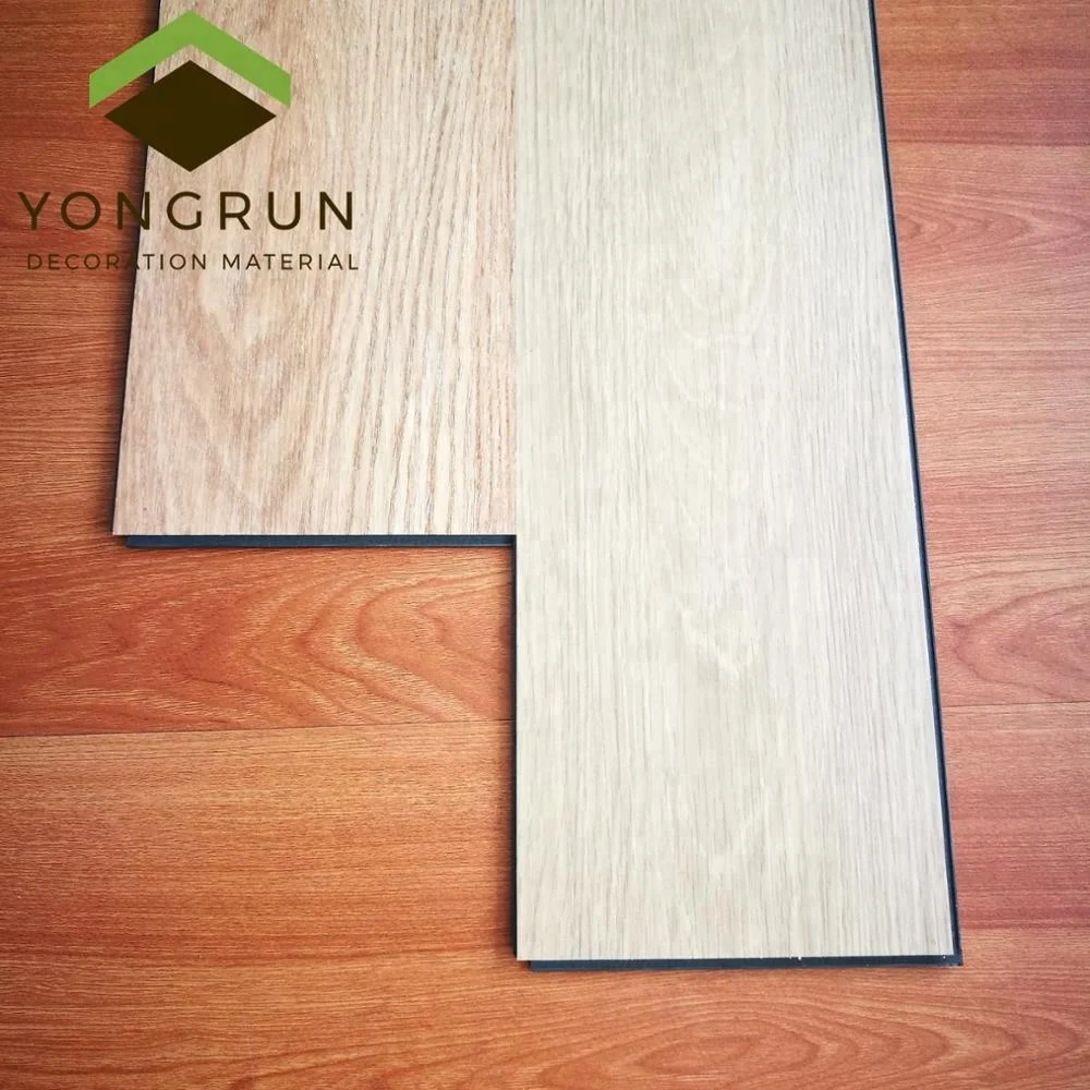 Click Lock Fireproof SPC 3.5mm 4mm Luxury Vinyl Plank Flooring