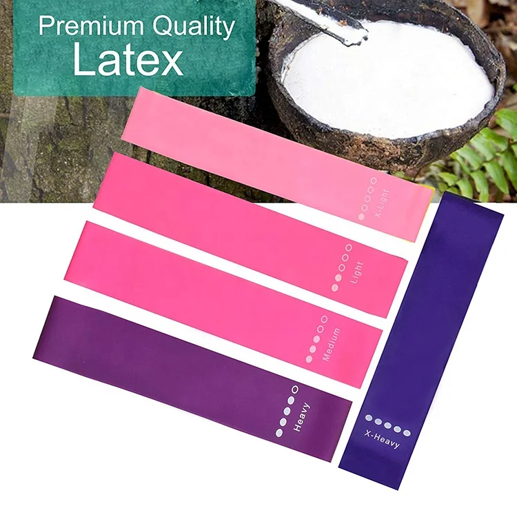 Custom Printed Resistance Loop Bands With Core Sliders