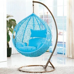 nest egg swing chair rattan hanging chair leisure furniture D011C