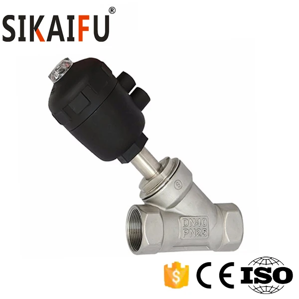 2/2-way pneumatic angle seat valve for Nitrogen generator