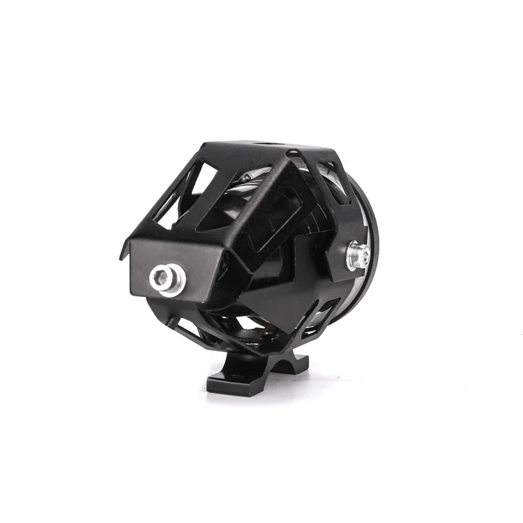 
Zhongshan 12v led aluminum waterproof head lamp angel eye flashing u7 led motorcycle headlight 