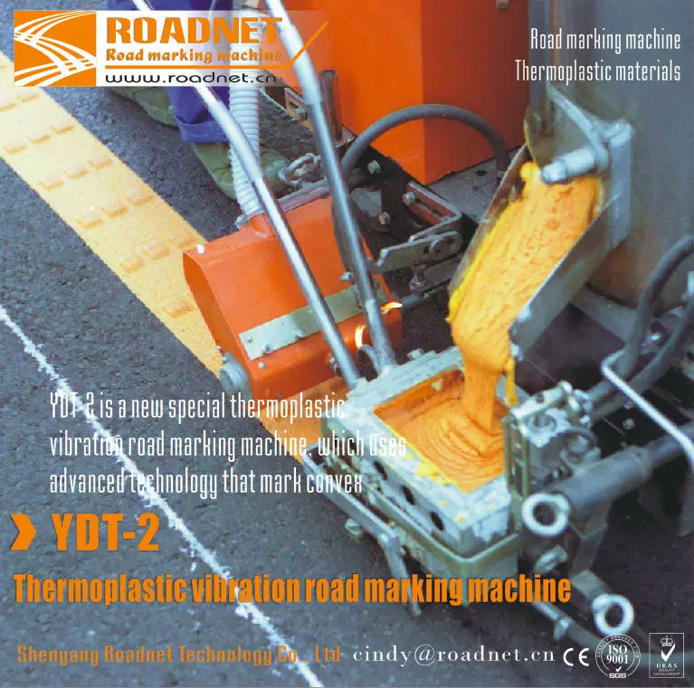 
Self-propelled thermoplastic vibration Road marking machine,decelebration convex line marking machine paint striper 