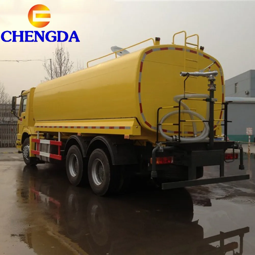 Sinotruk HOWO Diesel 6x4 Tanker Water Truck New And Used Water Tank Truck For Sale