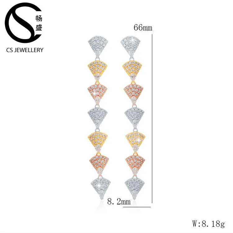 cheap chinese earring best selling silver 925 style drop earrings