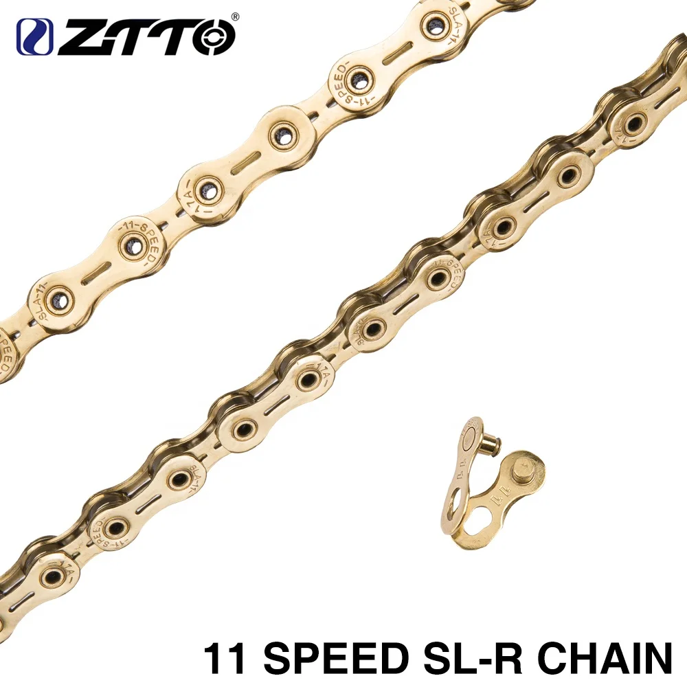
ZTTO MTB Mountain Bike Road Bicycle 11Speed Golden SLR Chain 