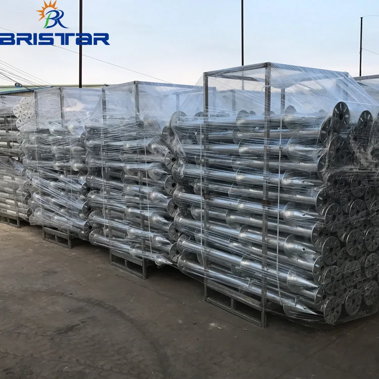 Wholesale High Quality Galvanized Steel Plate Helical Ground Anchor Piers