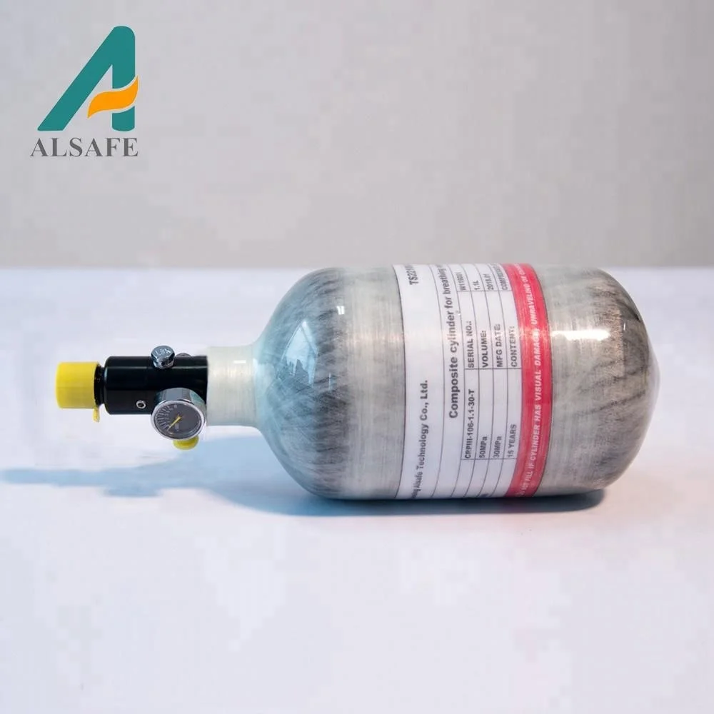 China manufacturer direct sale 68ci 4500psi carbon fiber paintball tank