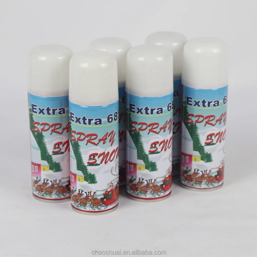 Fashionable Design Party Foam Snow Spray Christmas Party Decoration Supply Snow Spray