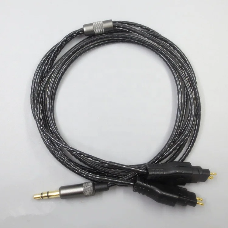 
Replacement 2m 3.5mm Jack Audio Cable Headphone Cables for Sennheiser HD414 HD650 HD600 HD580 HD25 Headsets 