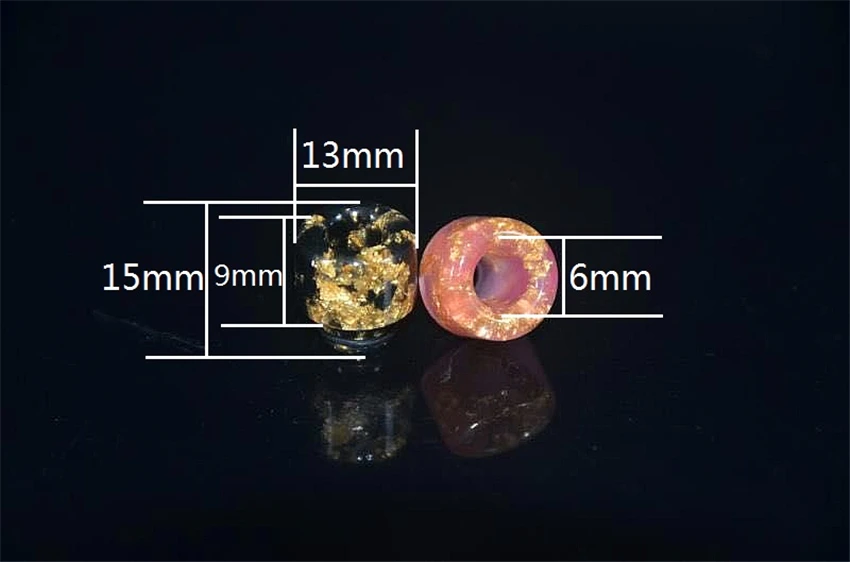 
2019 New Design Vape Accessories e Cig Resin 510 Drip Tips 