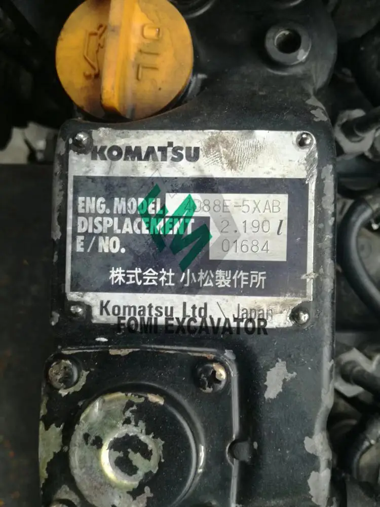 Genuine Used Excavator 4D88E-5 Engine Assy, 4D88E Diesel Engine Assy 4D88E-5 Engine Motor For Sale