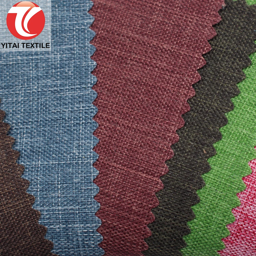 300d cationic yarn dyed dye dyeable polyester oxford fabric with pu coated