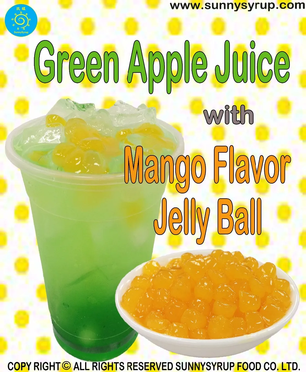 
Agar Jelly nata de coco, fruit flavor for bubble drinks 