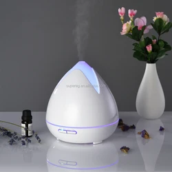 Tulip 400ml Aromatherapy Essential Oil Diffuser Home Decoration Diffusers Mist Maker Humidifier Wood Grain Colors Food Grade
